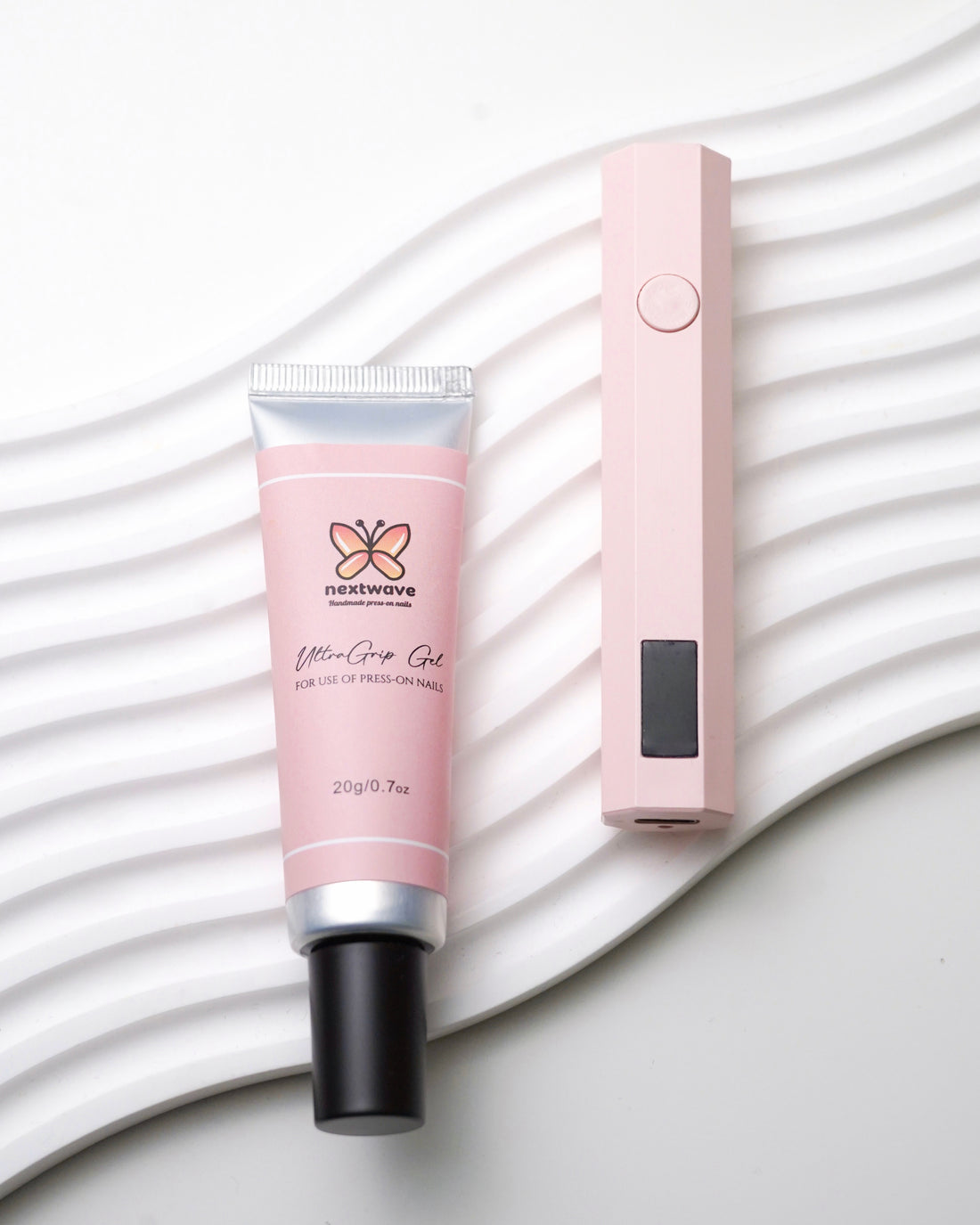 Nextwave UltraGrip Gel Pack (UV light Pink&White Randomly)