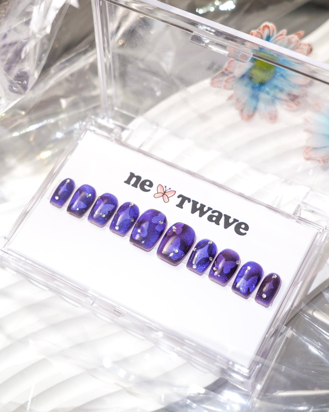 Prismatic Wings(Blue&Purple / Dual-tone glow)