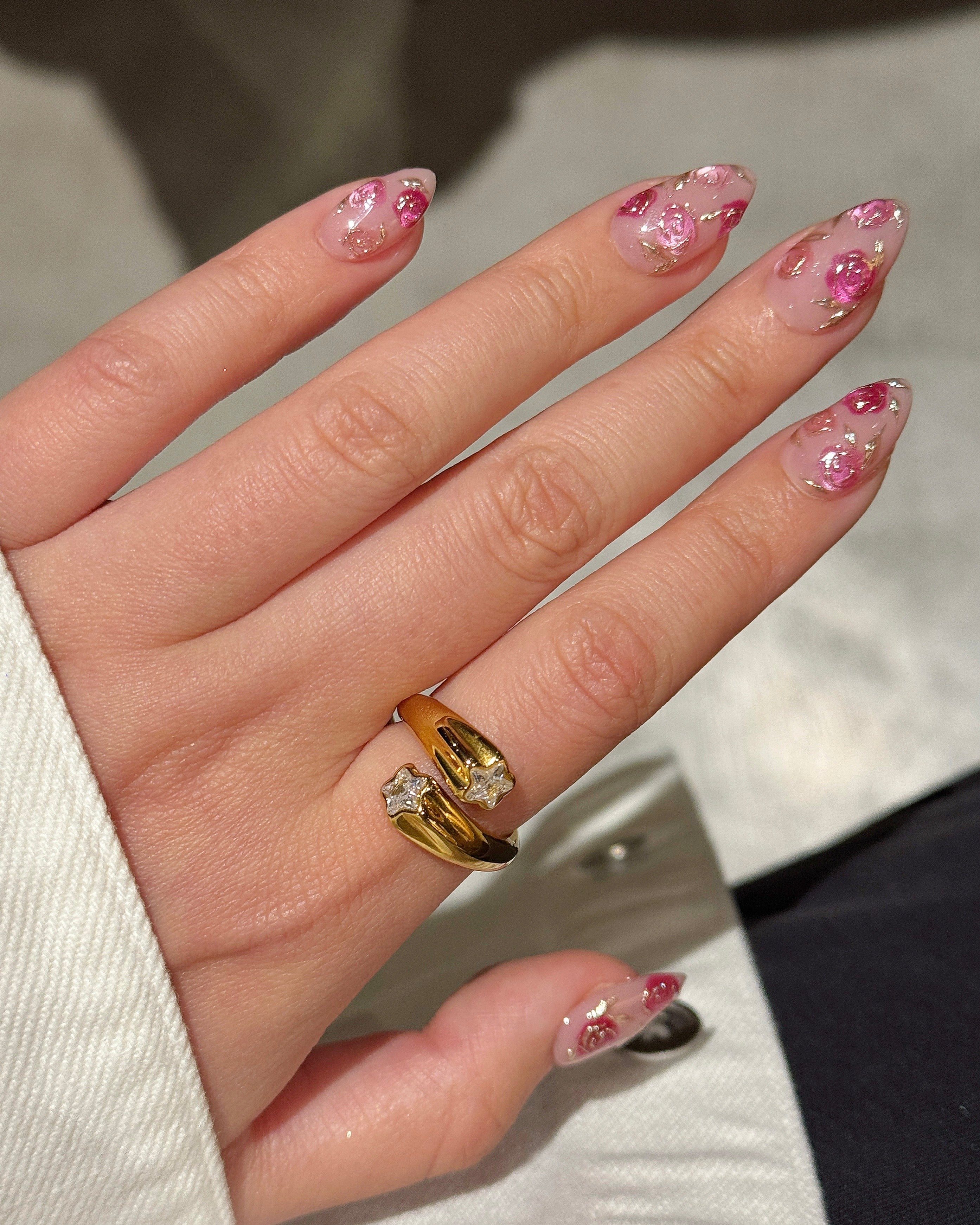 Rose of B612 – Nextwave Nails Luxury Handmade Press-on Nails