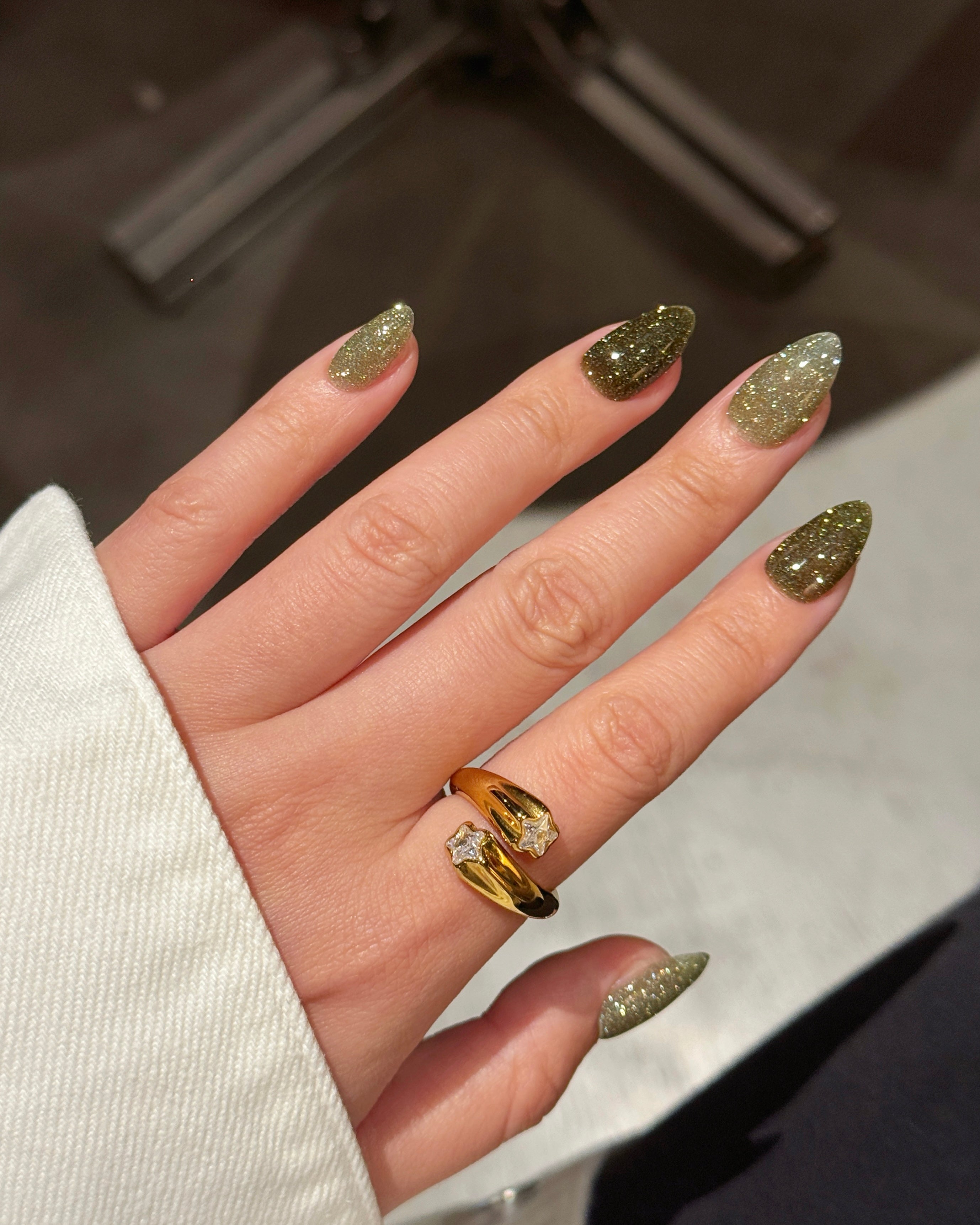 Moss Whisper – Nextwave Nails Luxury Handmade Press-on Nails