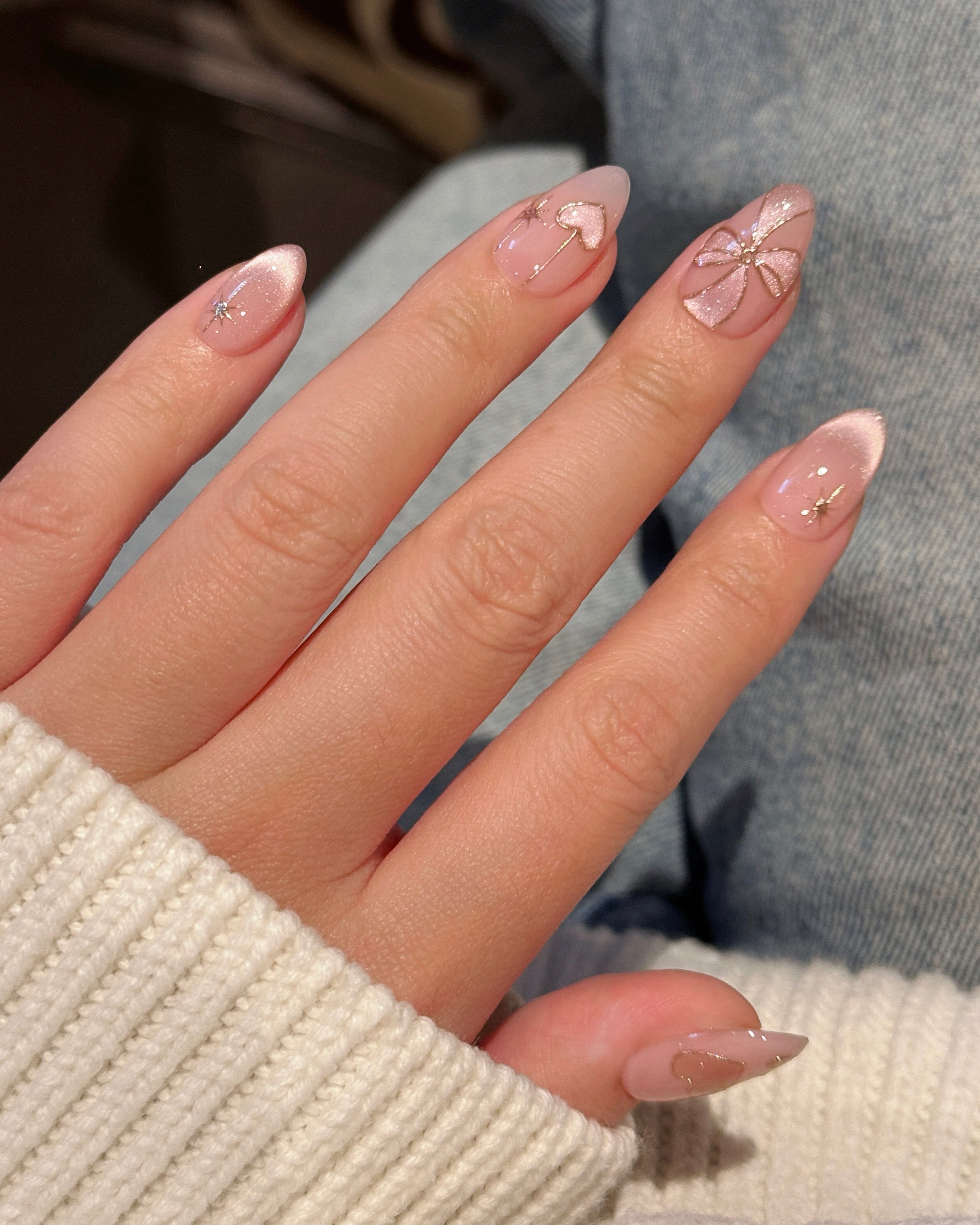 Wrapped in Love – Nextwave Nails Luxury Handmade Press-on Nails